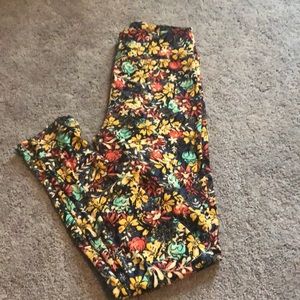 Floral leggings
